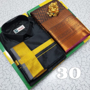 Premium silk Couple Combo Set