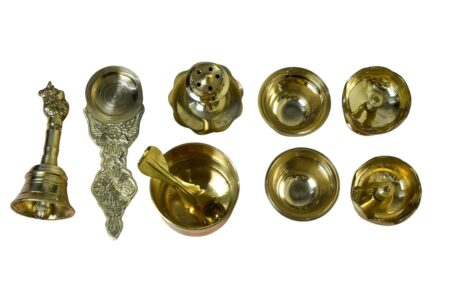 Plain Pooja Thali Set - Image 2