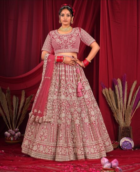Bridal Lehenga | Semi Stitch - Image 2