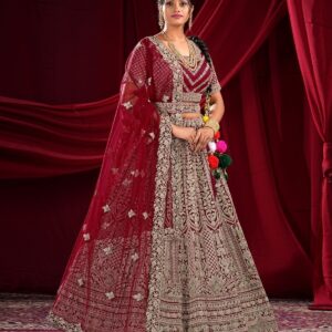 Bridal Lehenga | Semi Stitch