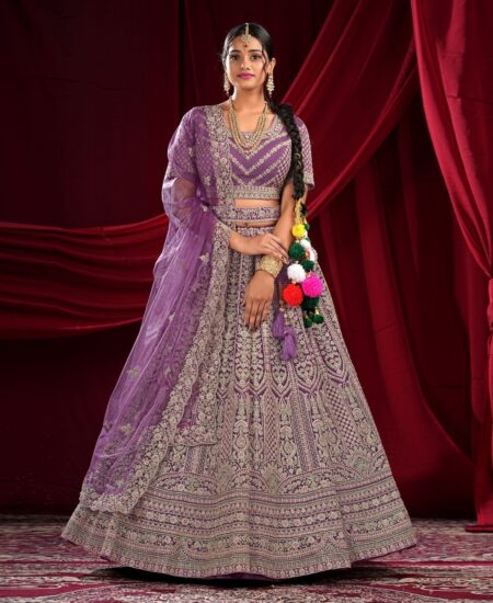 Bridal Lehenga | Semi Stitch - Image 10