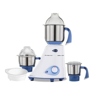 Preethi Blue Leaf Diamond 750 Watt Mixer Grinder - BlueWhite (1)