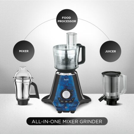 Preethi Zodiac 2.0 Mixer Grinder 1000 Watt Black/Blue - Image 7