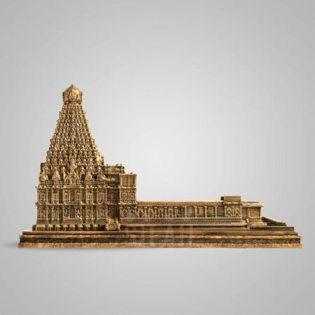 Thanjai Periya Kovil Sculpture | 8 INCH - Image 3