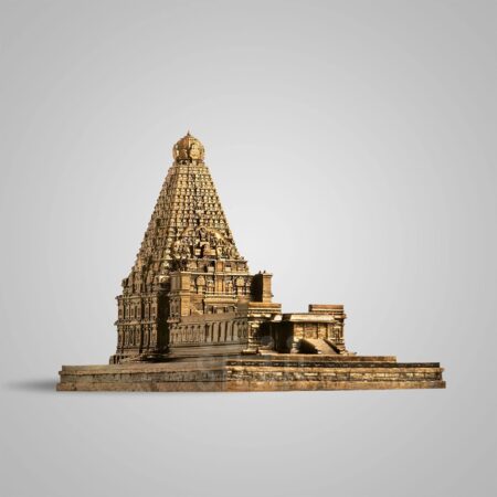 Thanjai Periya Kovil Sculpture | 8 INCH - Image 5