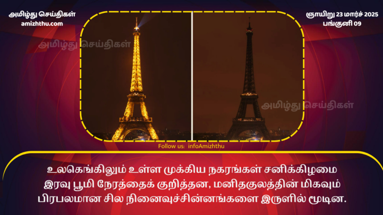 23.03.2025 earth hour