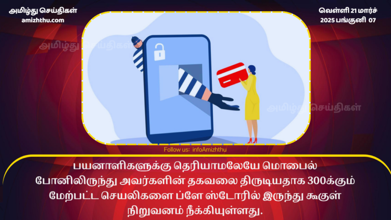 apps stole details from phone