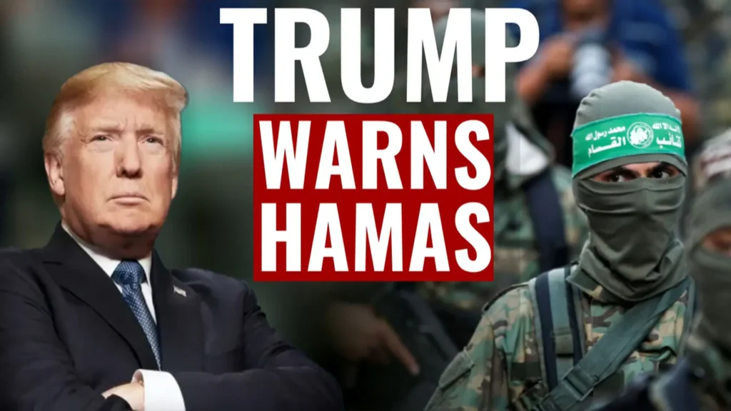 trump warned hamas