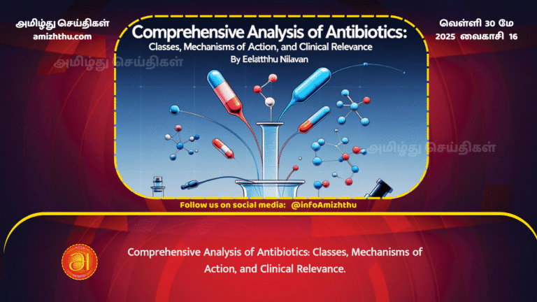30MAY2025 - Comprehensive Analysis of Antibiotics - Eelaththu Nilavan