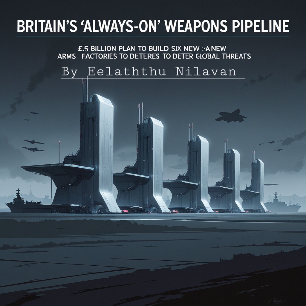 Britain's military transformation – an "always-on" arms factory plan.