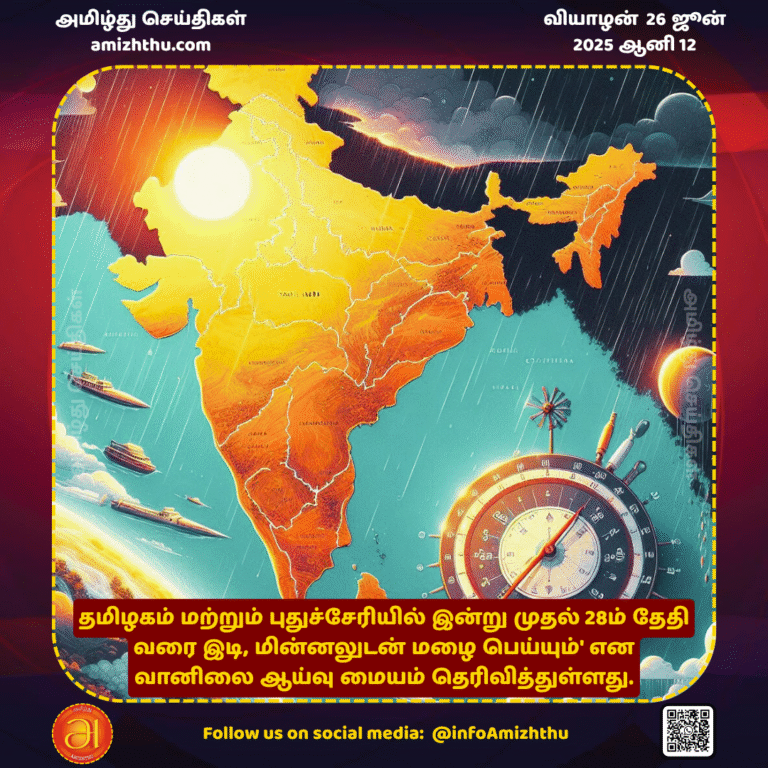 26-JUNE-2025 - Today's Weather Report for TN