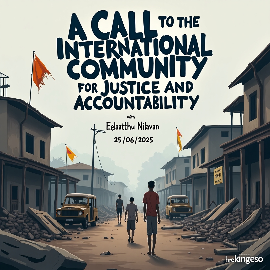 A Call to the International Community for Justice and Accountability