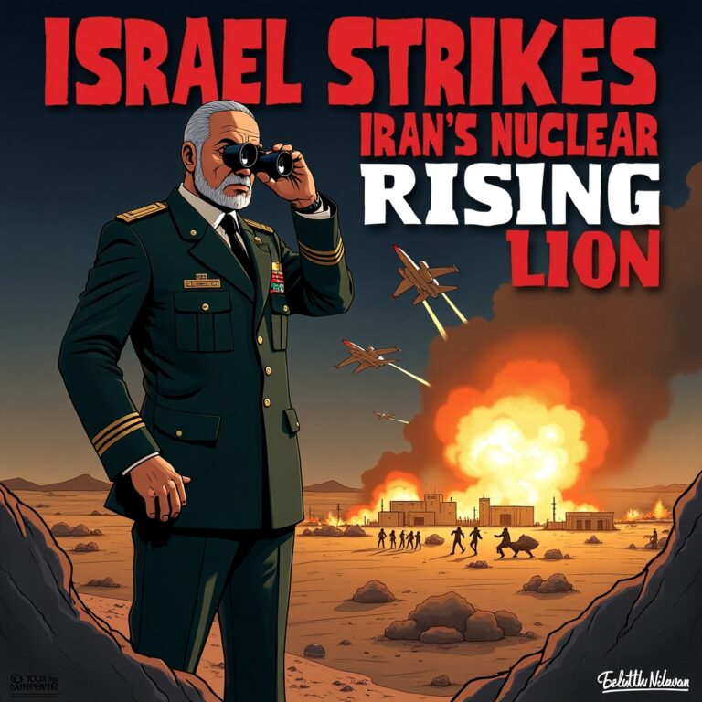 Israel’s Massive Airstrike Hits Iran