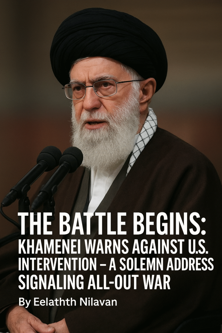 Khamenei Defies Trump’s Ultimatum