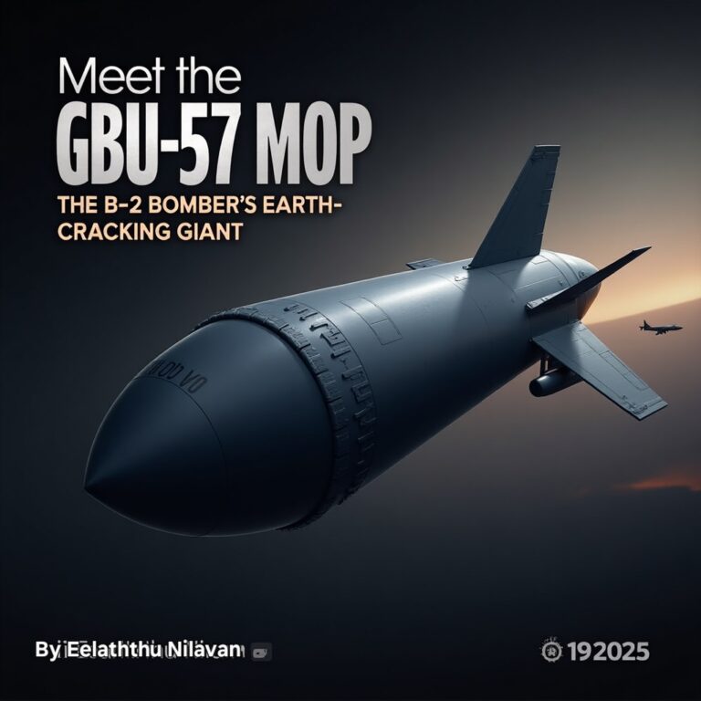 The GBU57 Massive Ordnance Penetrator