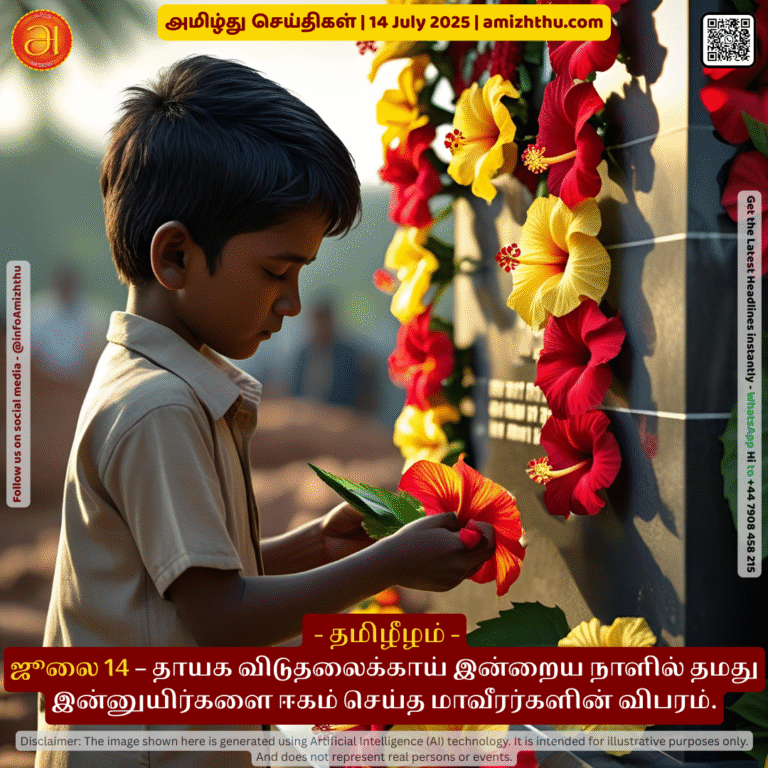 14-july-2025 - Details of the heroes who sacrificed their lives for the liberation of their homeland on this day