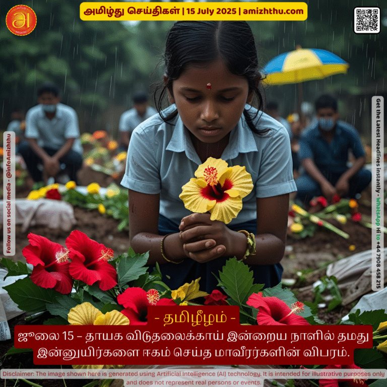 15-july-2025 - Details of the heroes who sacrificed their lives for the liberation of their homeland on this day