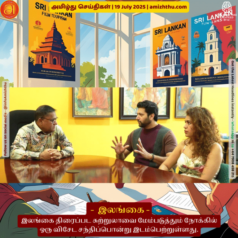19-july-2025 - A special meeting has been held with the aim of promoting Sri Lankan film tourism
