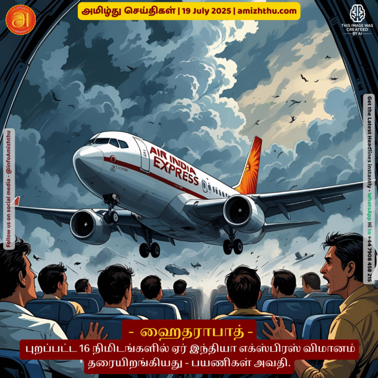 19-july-2025 - Air India Express flight lands 16 minutes after take-off - Passengers suffer