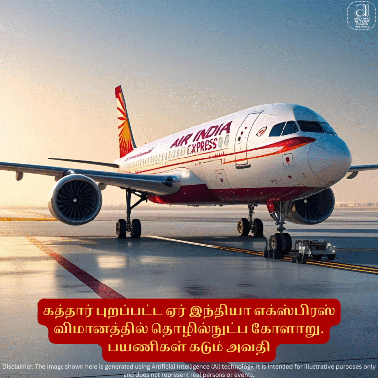 23-07-2025 - Technical glitch in Air India Express flight