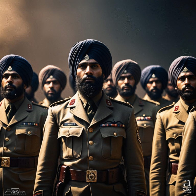 29 July 2025 Amizhthu - demand for a separate regiment for Sikhs in the British Army