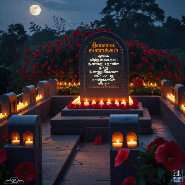 30 July 2025 Amizhthu - HEROES OF TAMIL EELAM