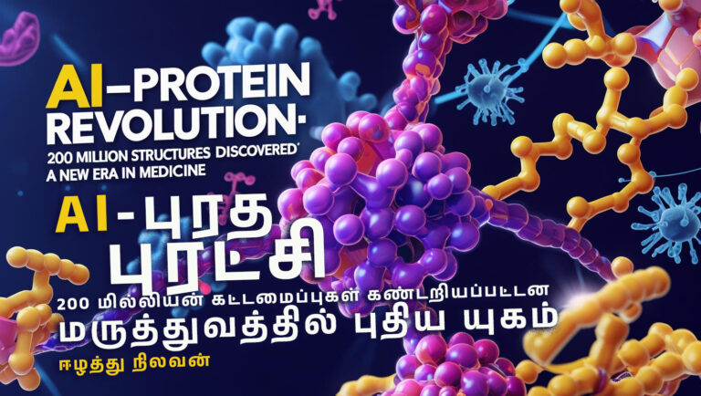 AI-புரத புரட்சி_ 200 மில்லியன் கட்டமைப்புகள் கண்டறியப்பட்டன - மருத்துவத்தில் புதிய யுகம்