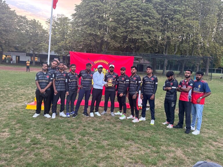 The Tamil Eelam National Hero Memorial Softball Tournament was held successfully in Belgium 05