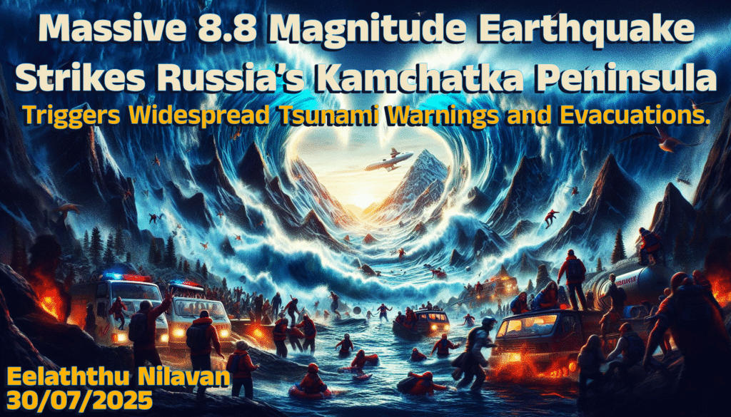 Triggers Widespread Tsunami Warnings and Evacuations