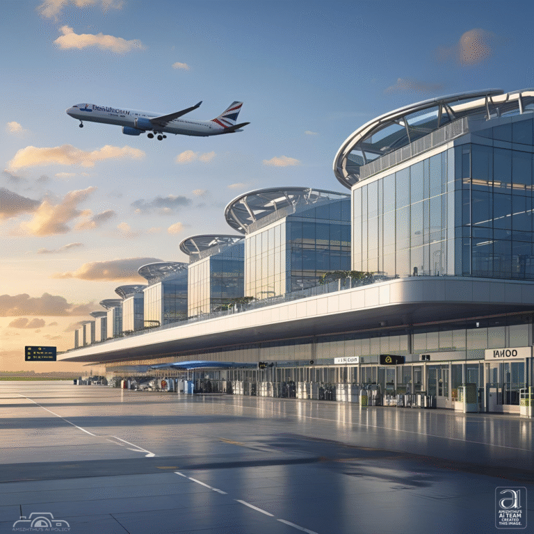 01 August 2025 Amizhthu - £49 billion plan to expand and modernize the London airport