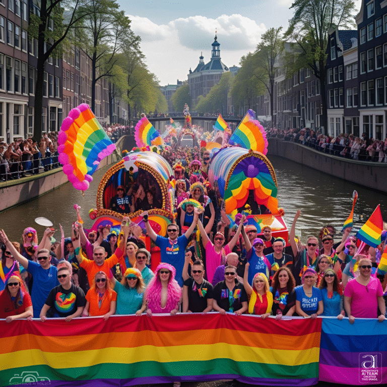 03 August 2025 Amizhthu -  Amsterdam Pride parade