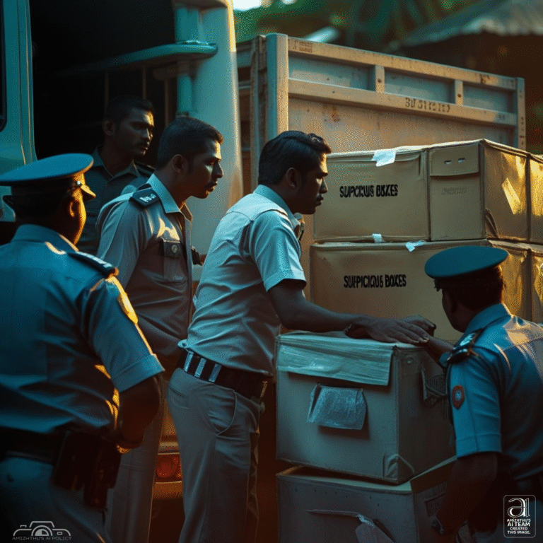 06 August 2025 Amizhthu - SL 3 ARRESTED WITH ILLIGAL CIGA