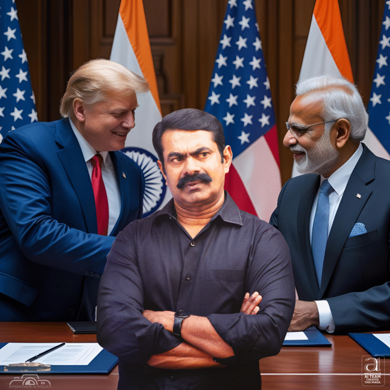 08 August 2025 Amizhthu - usa trade war - seeman