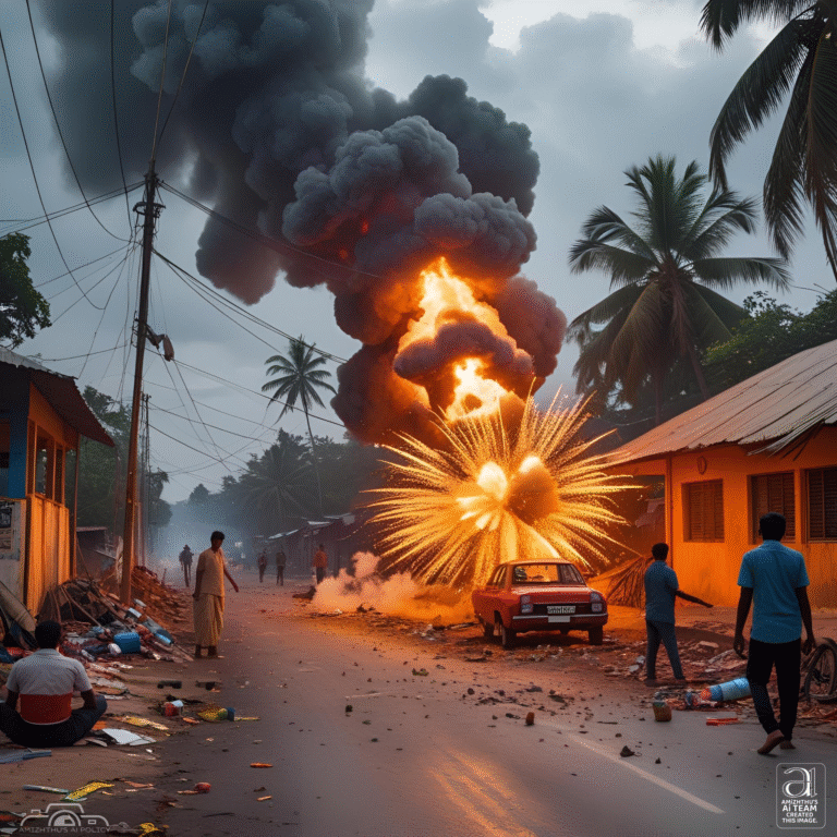 09 August 2025 Amizhthu - 3 injured in firecracker explosion near Sivakasi, Tamil Nadu