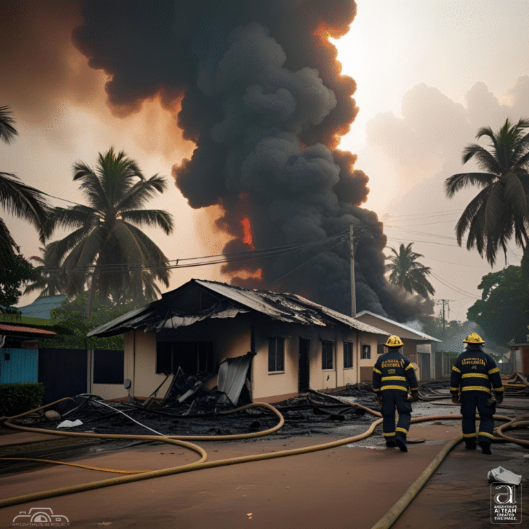 09 August 2025 Amizhthu - Police said a boy has died in a house fire in Sri Lanka