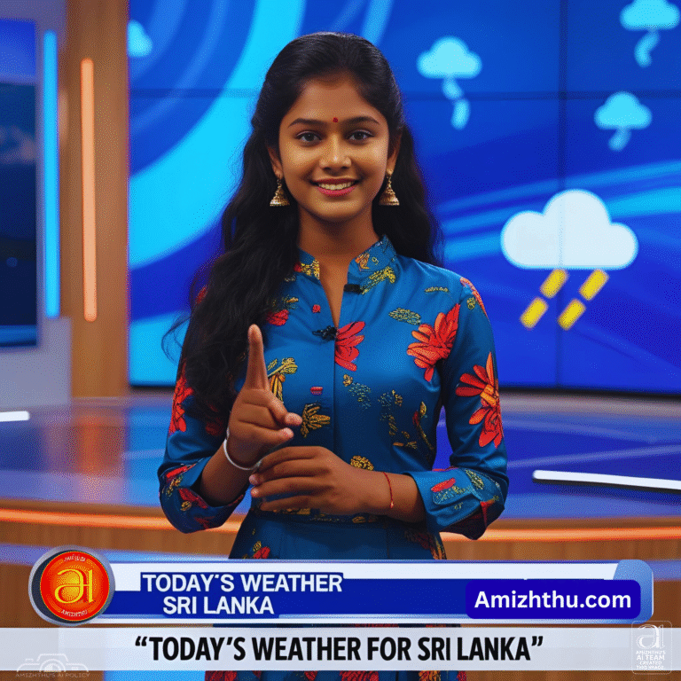 09 August 2025 Amizhthu - SL Today's weather