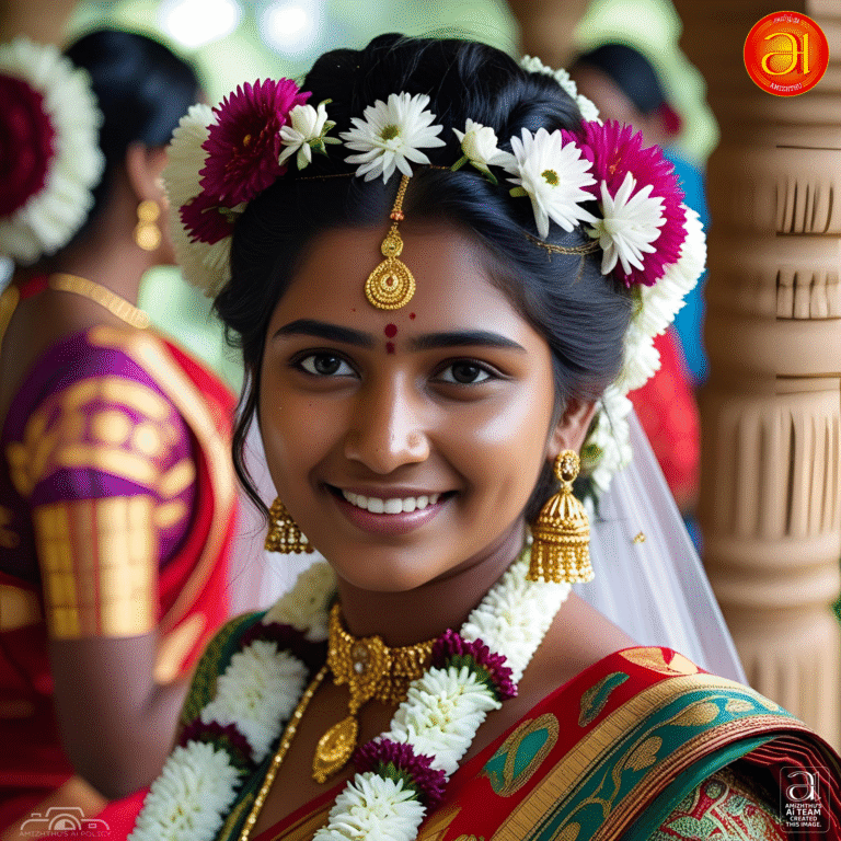 09 August 2025 Amizhthu - Tamil Girl with flowers (1)
