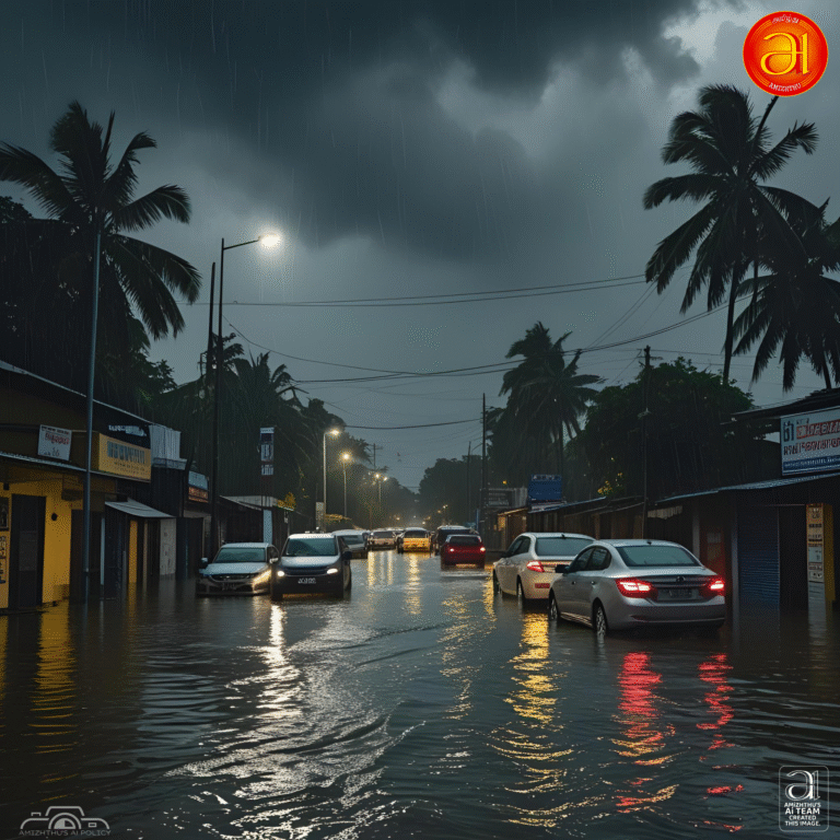10 August 2025 Amizhthu - Heavy rain in 7 districts of Tamil Nadu Chennai Meteorological Department announces