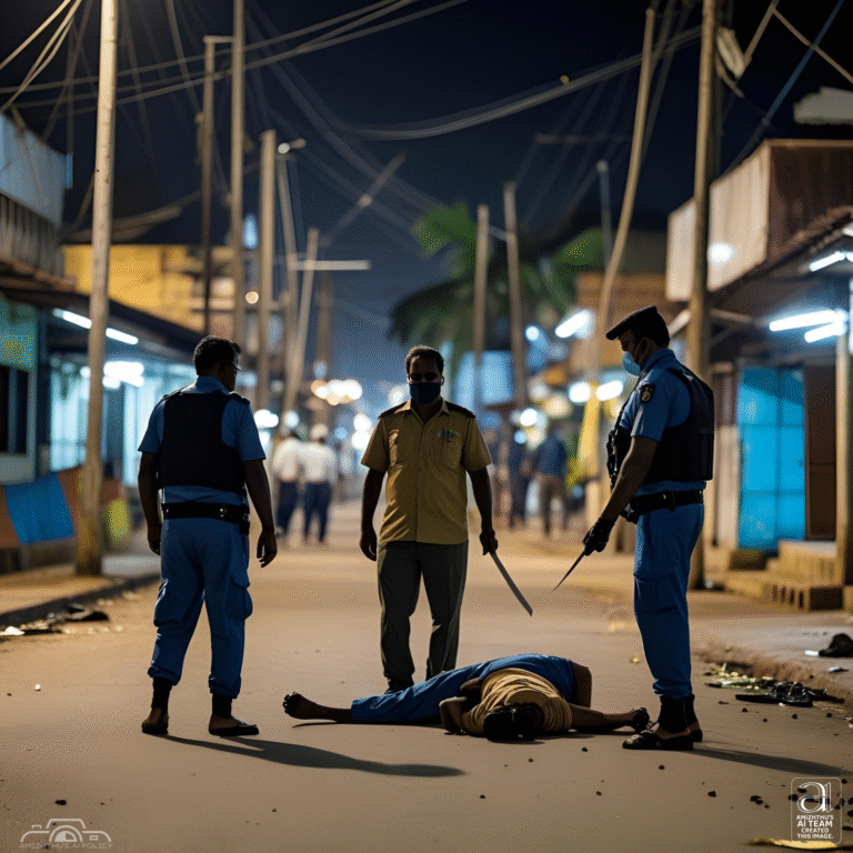 11 August 2025 Amizhthu - One person died and four others were seriously injured in a stabbing attack that took place yesterday night in Jaffna, Sri Lanka