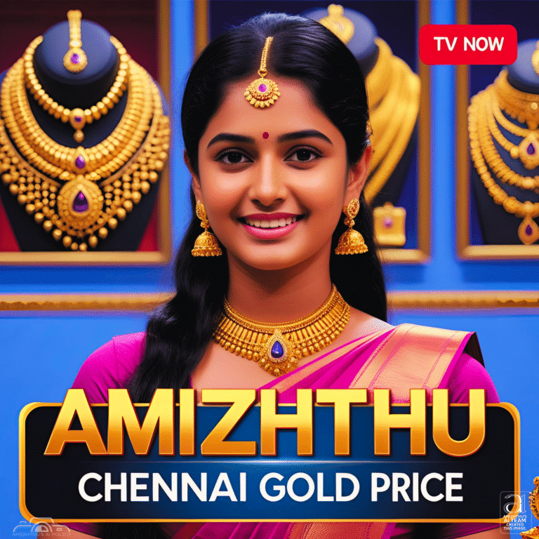 11 August 2025 Amizhthu -  Todays gold price for Chennai