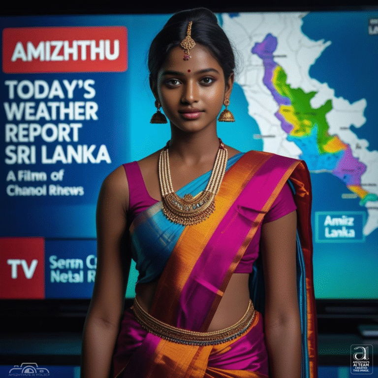 11 August 2025 Amizhthu - Todays weather for SRI LANKA