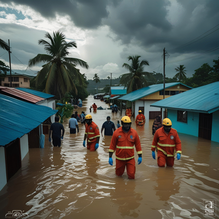 12 August 2025 Amizhthu - 32 people have been affected by sudden heavy rains in Jaffna