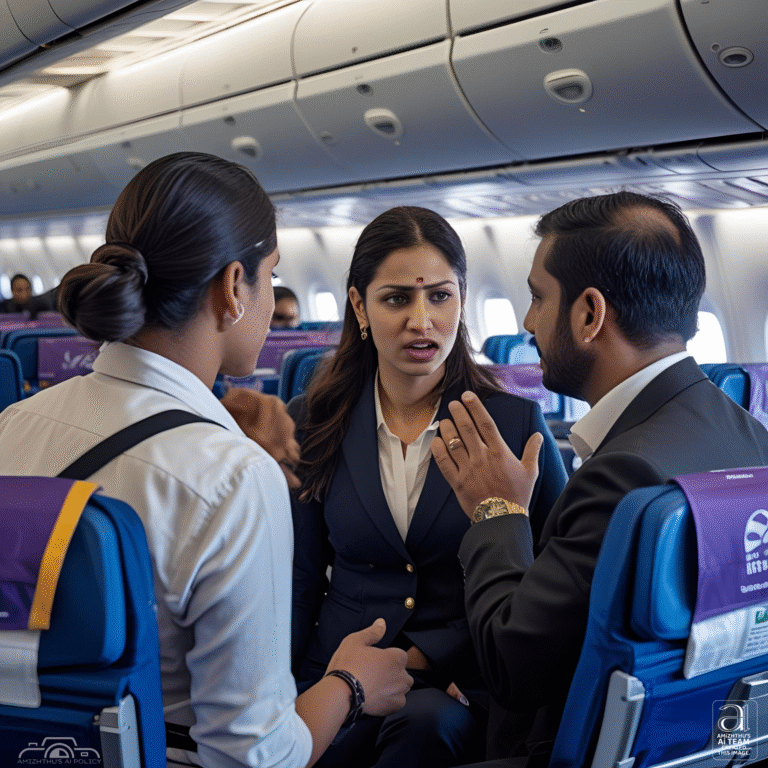 14 August 2025 Amizhthu - A female passenger was harassed by fellow passengers on an IndiGo flight