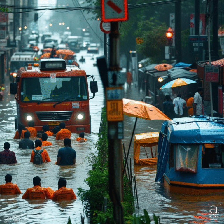 20 August 2025 Amizhthu - Heavy rains have claimed 21 lives in Mumbai so far An orange alert has been issued today