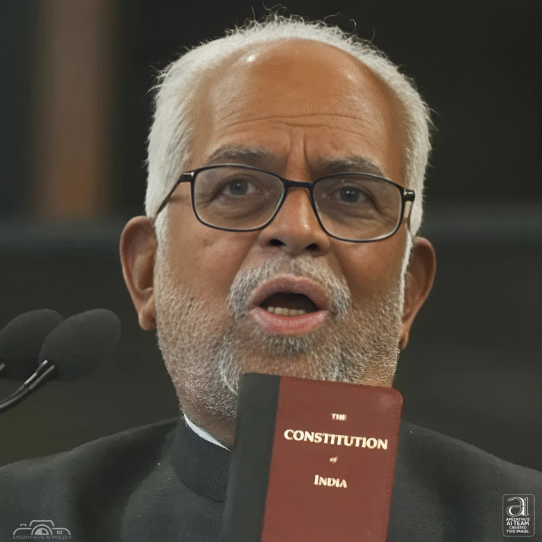 24 August 2025 Amizhthu - Vice Presidential Candidate Sudarshan Reddy