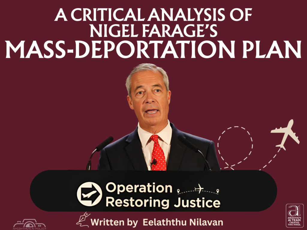 27 Aug 25 Amizhthu - A critical analysis of Nigel Farage’s mass-deportation plan
