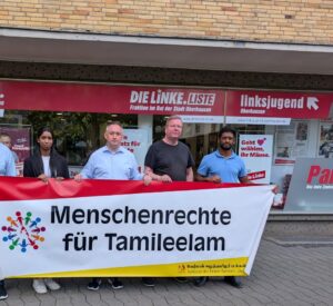 German Tamil Youth Organization Members meeting with German Parliament Member