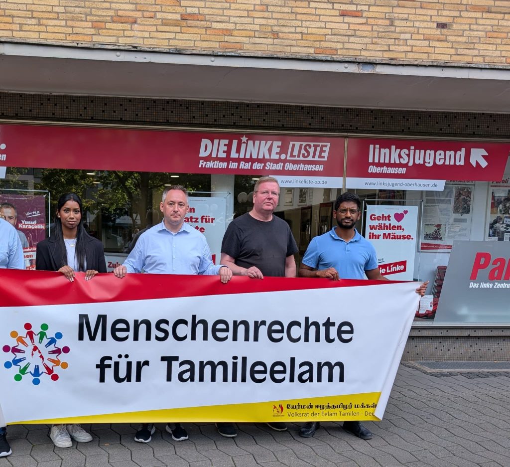 German Tamil Youth Organization Members meeting with German Parliament Member