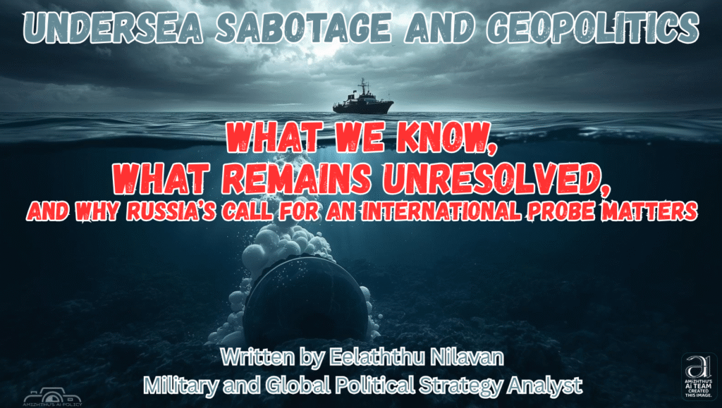 Undersea Sabotage and Geopolitics