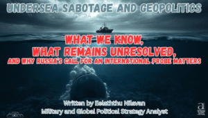 Undersea Sabotage and Geopolitics